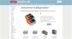 Desktop Screenshot of billigmedien.de